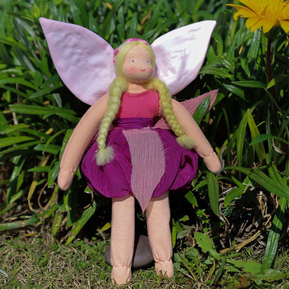 Evi Dolls Blossom Fairy Waldorf Doll Rose Evi Dolls Blossom Fairy Waldorf Doll Rose
