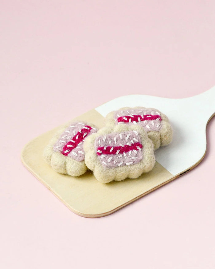 Felt Biscuits, Set of 3