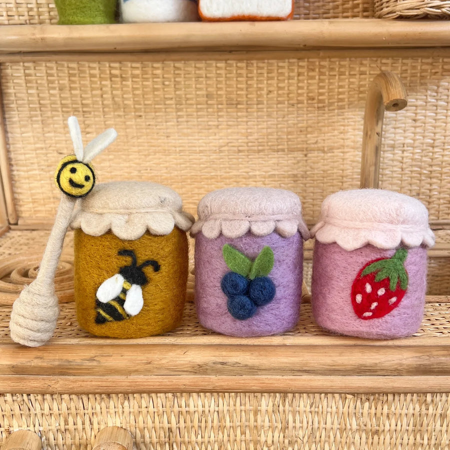 Playtisserie Felt Trio of Spreads, Set of 4