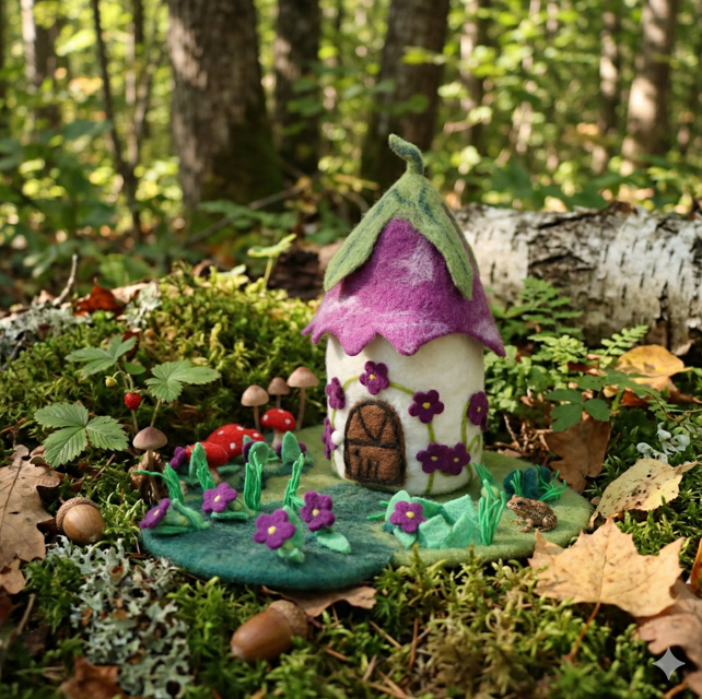 Lilac Fairy Blossom House