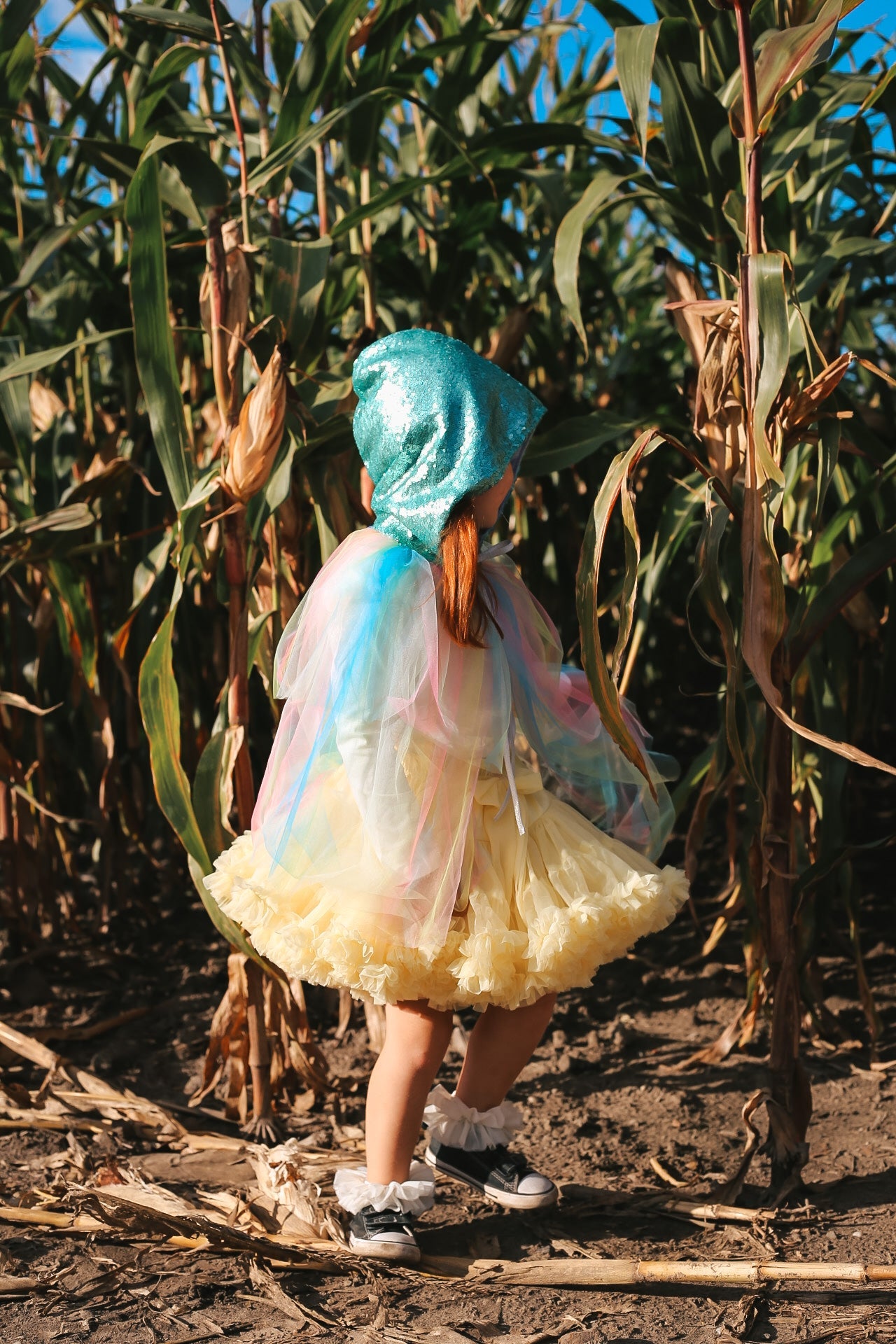 Moimili Rainbow Fairy Magic Cape