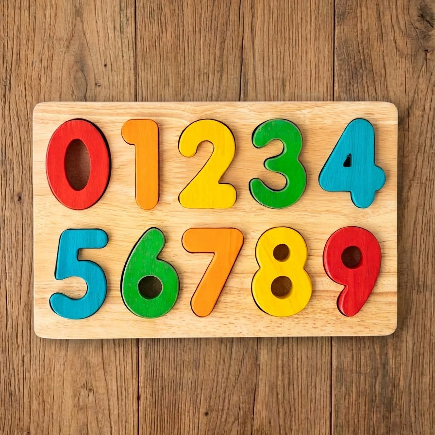 Q Toys Colorful Number Puzzle