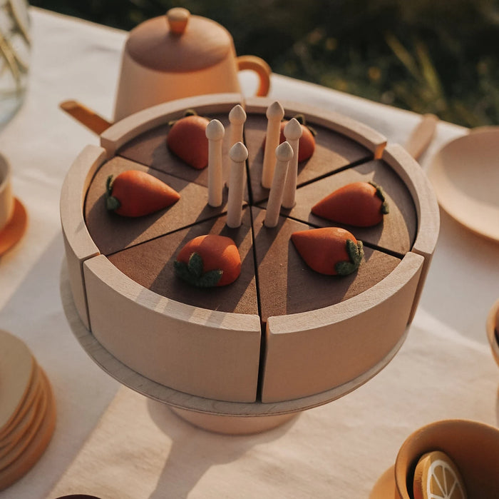 Sabo Concept Chocolate Cake on a Stand