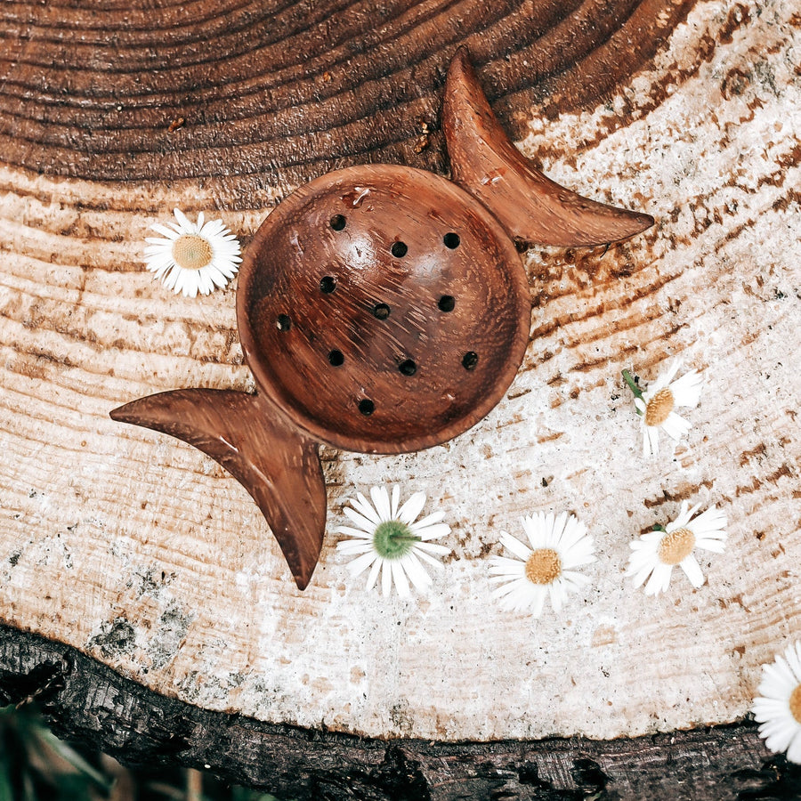 Wild Mountain Child Crescent Moon Strainer