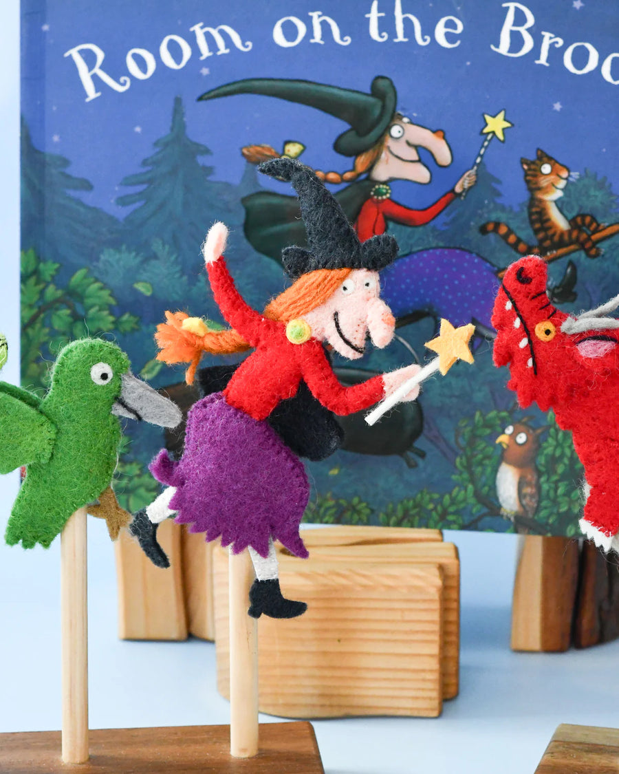 The Room On The Broom® Finger Puppets Set