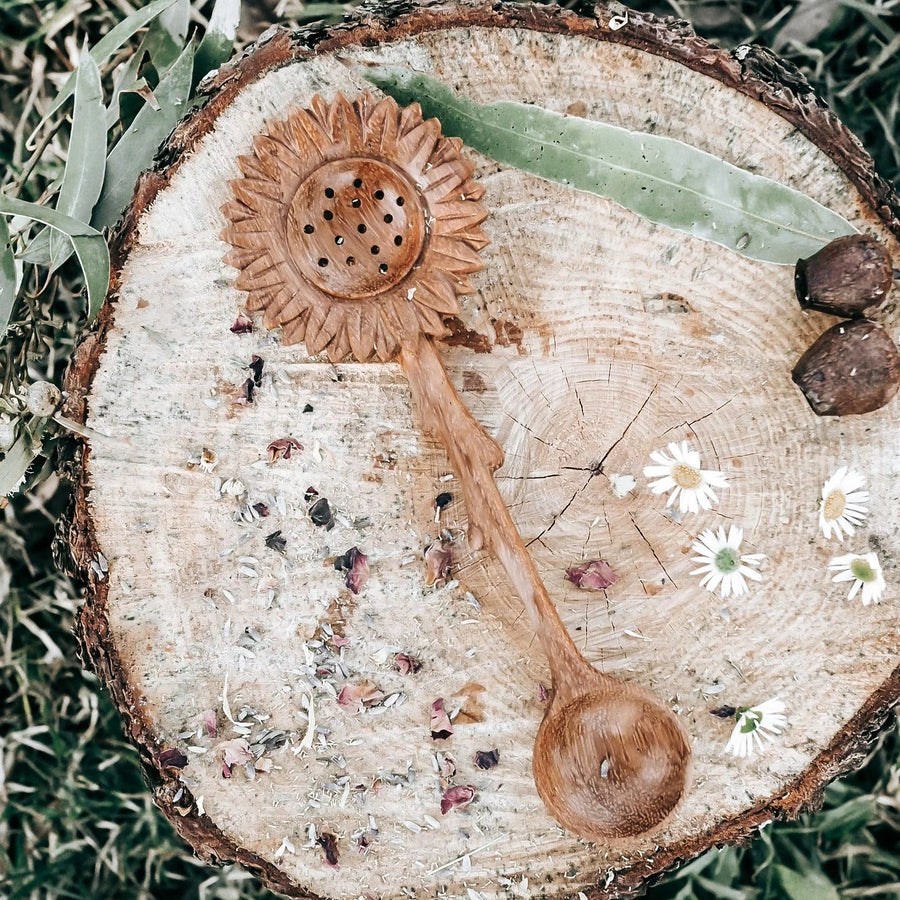 Wild Mountain Child Sunflower Duo Spoon