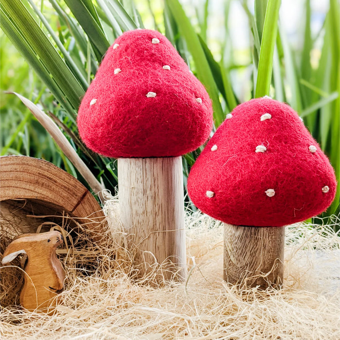 Papoose Toadstool, Set of 2