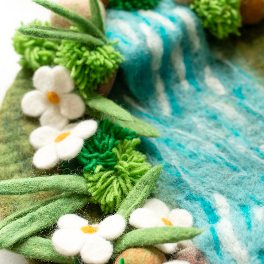 Wispy Waters Way Felt Playmat