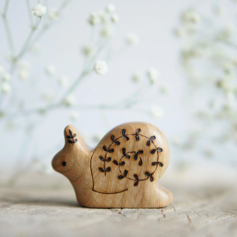 Wooden Snail, Large