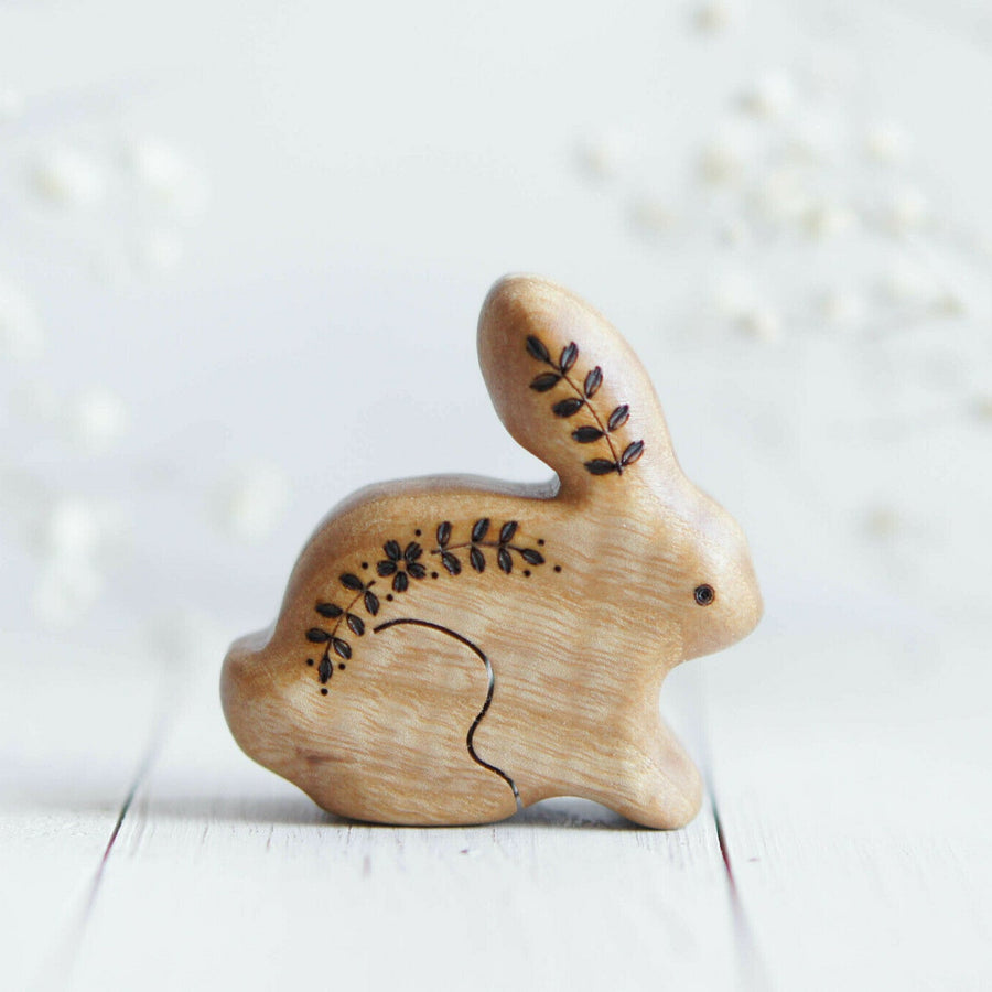 Wooden Bunny, No. 6