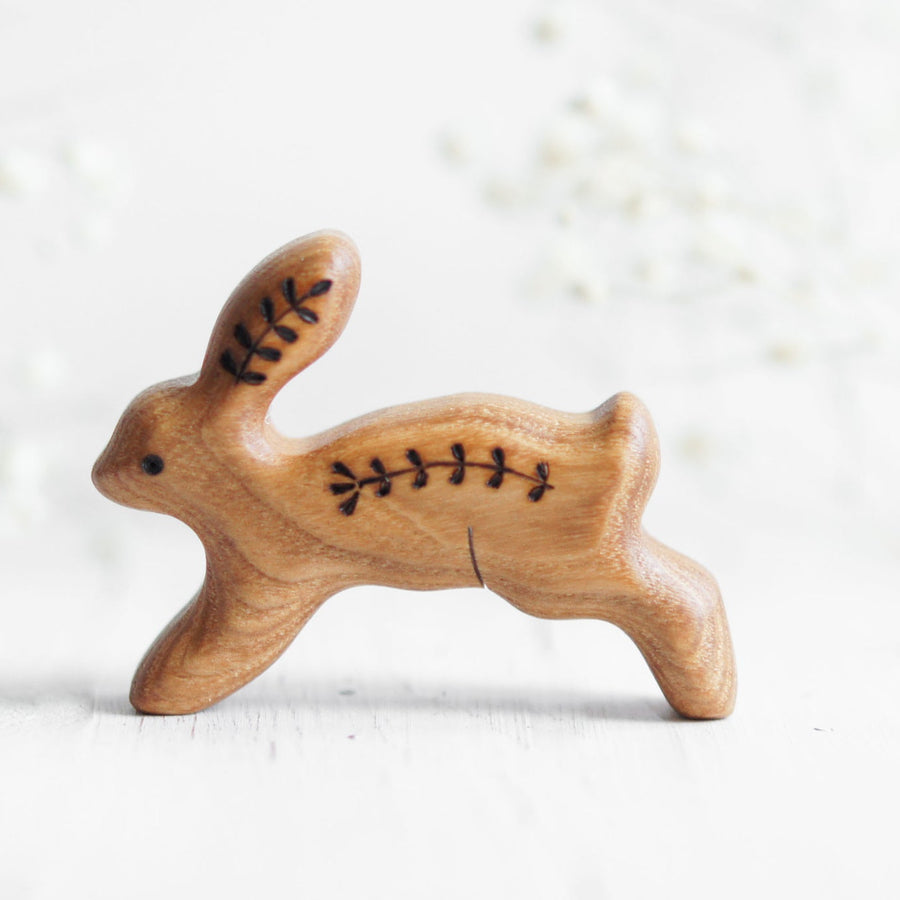 Wooden Bunny, No. 4