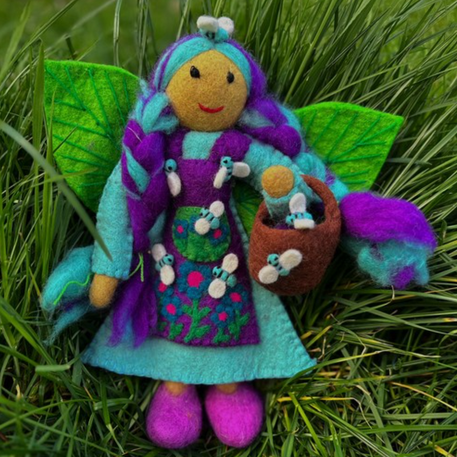The Blue Bee Forest Fairy