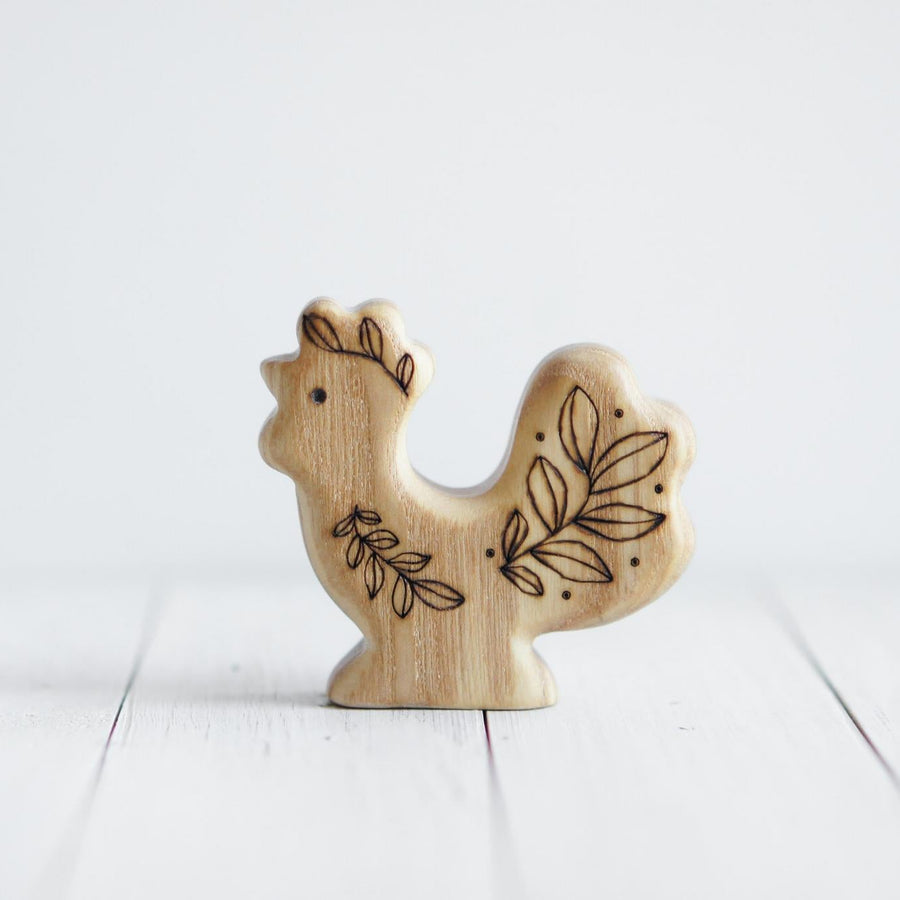 Wooden Rooster