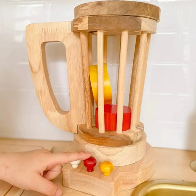Q Toys Montessori Wooden Blender Set