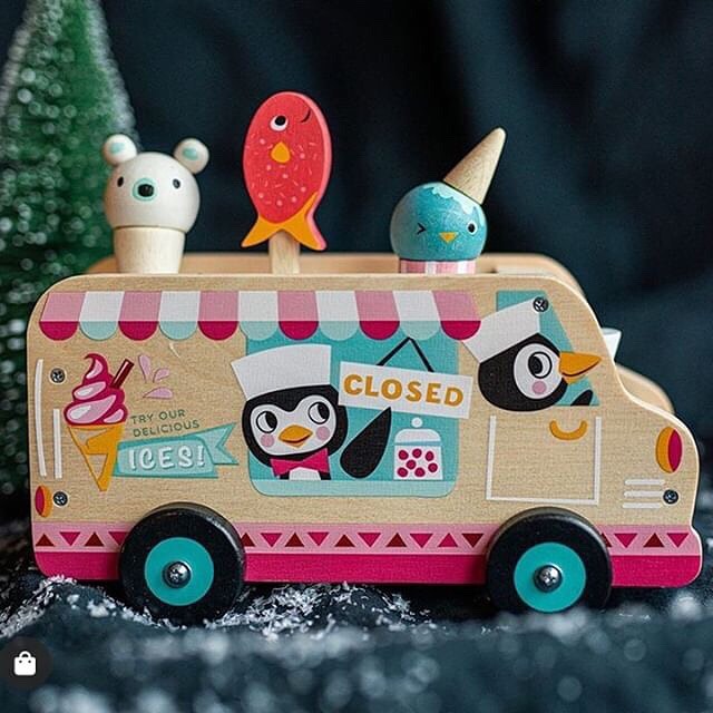 Sale Tender Leaf Toys Penguin’s Gelato Van – My Toy Wagon
