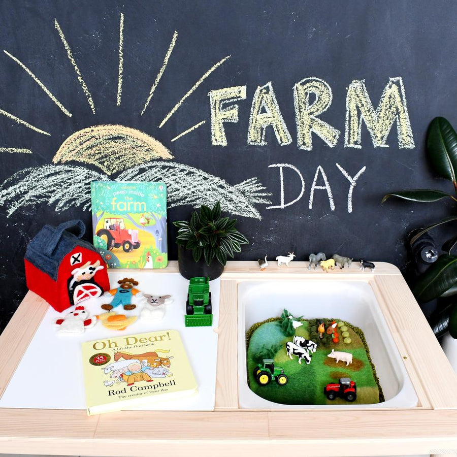 Farm Felt Play Mat Playscape