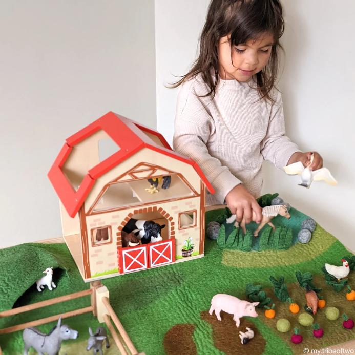 Large Felt Farm Mat