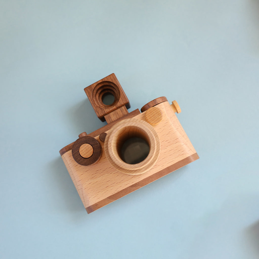 Father's Factory Wooden Toy Cameras Collection