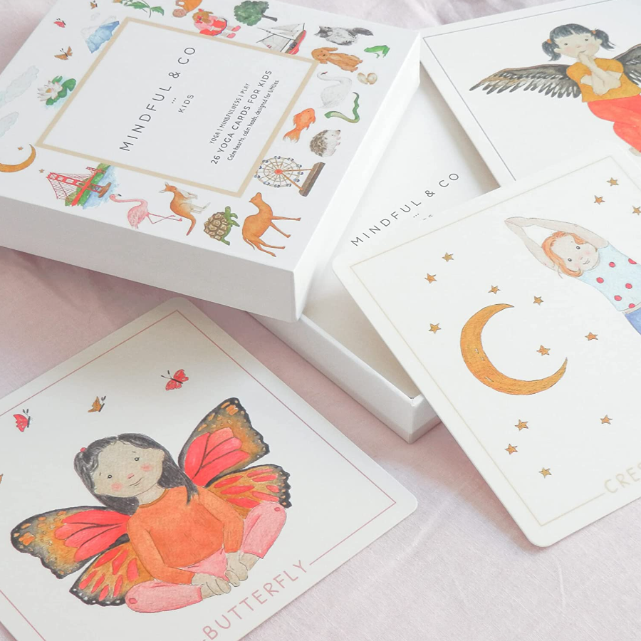 Sale Mindful and Co Kids Yoga Cards – My Toy Wagon