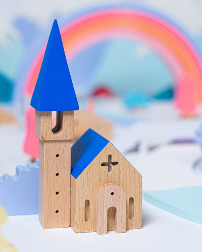 Eguchi Toys Landscape Blocks Puzzle, Large