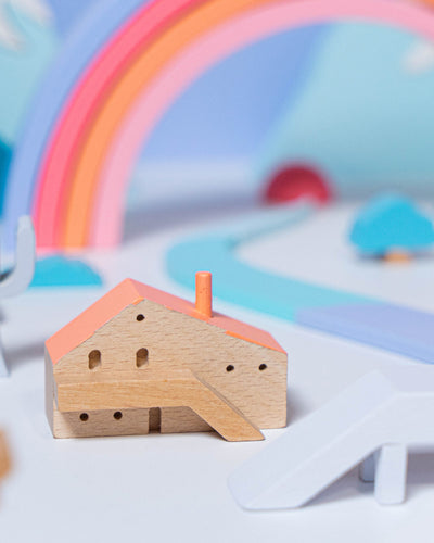 Eguchi Toys Landscape Blocks Puzzle, Large