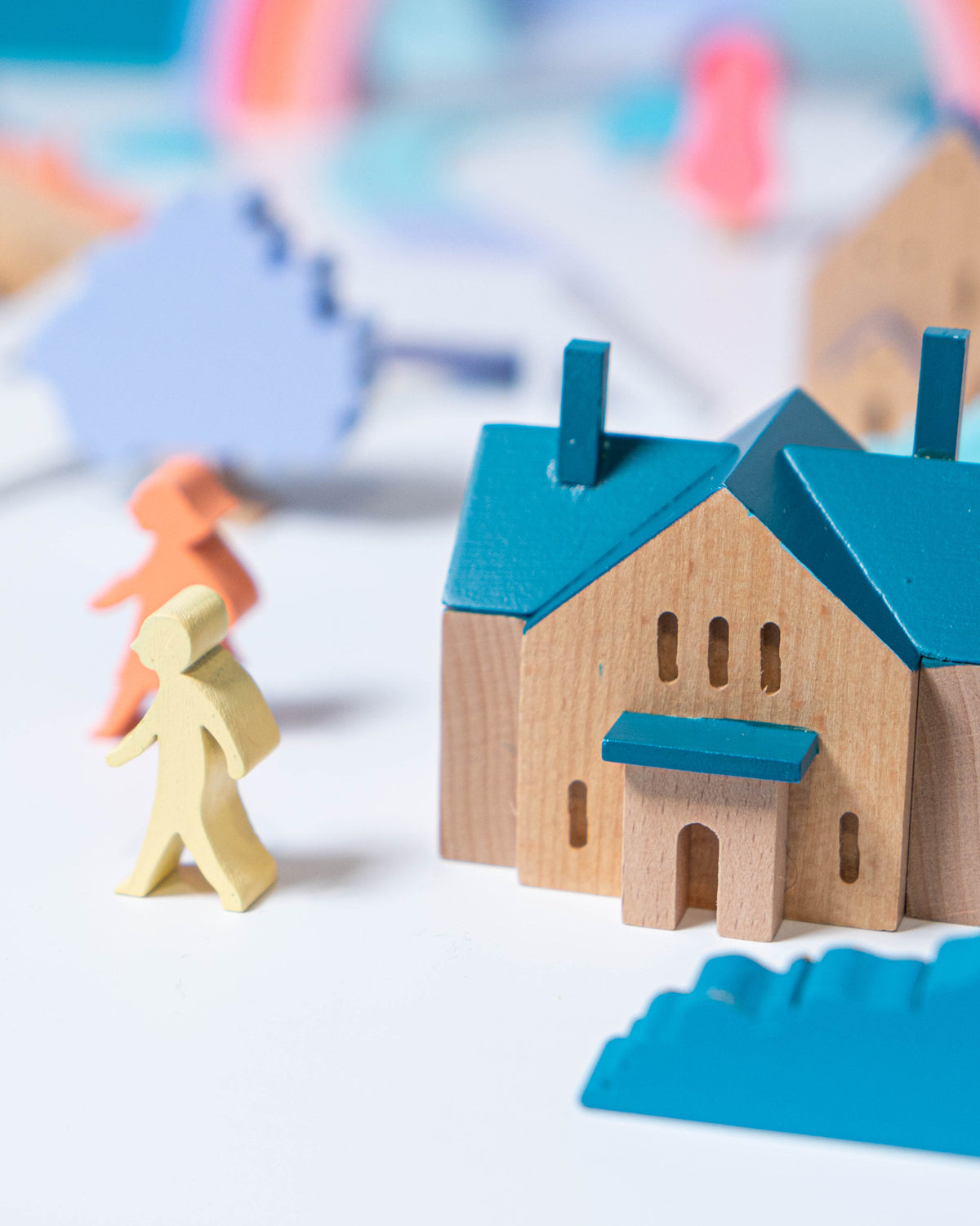 Eguchi Toys Landscape Blocks Puzzle, Large