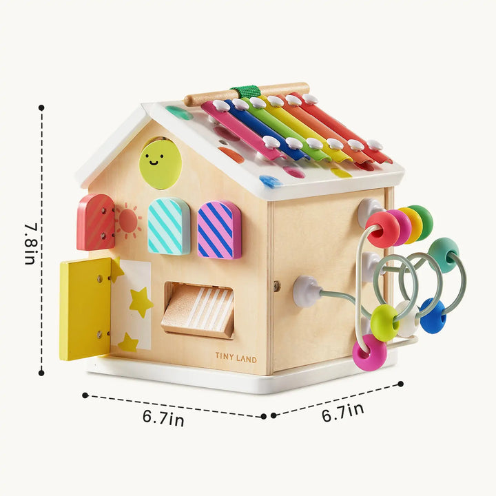 Sale Tiny Land® Cottage Activity Cube - Rainbow