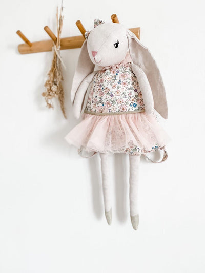 My Dolly Bunny Linen Backpack