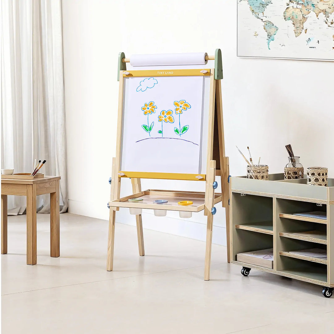 Tiny Land® 3-in-1 Art Easel for Kids - Morandi