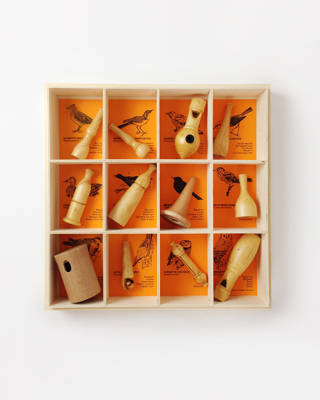 Quelle est Belle 12 Birds of Europe Bird Call Display Set