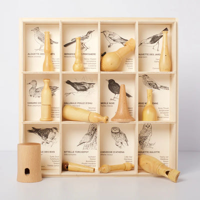 Quelle est Belle 12 Birds of Europe Bird Call Display Set