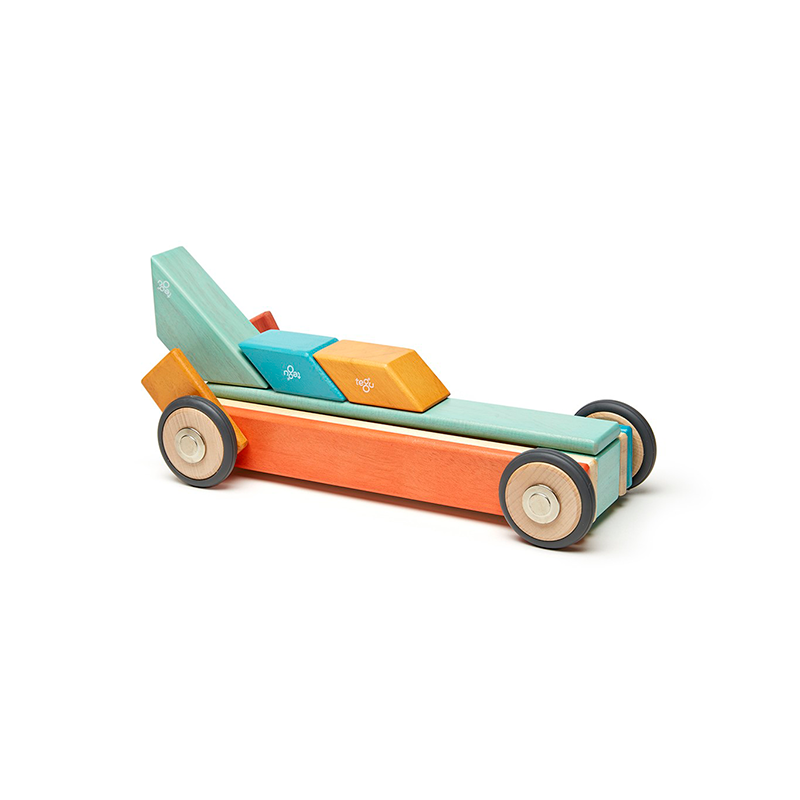 42-Piece Set <br>Magnetic Wooden Blocks <br>Tegu Classics
