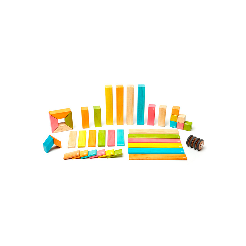 42-Piece Set <br>Magnetic Wooden Blocks <br>Tegu Classics