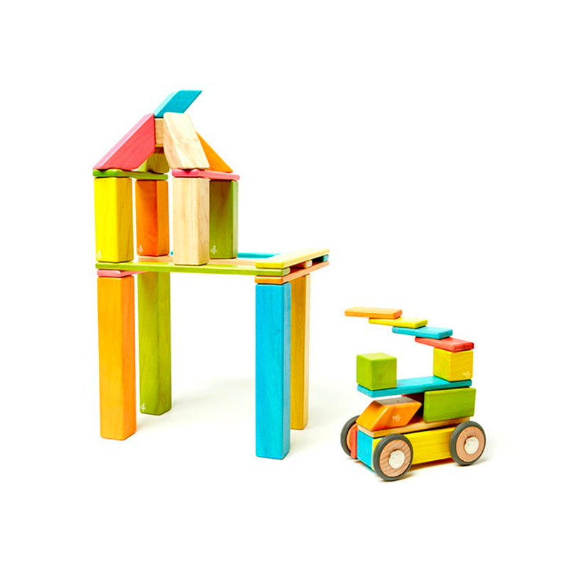 42-Piece Set <br>Magnetic Wooden Blocks <br>Tegu Classics