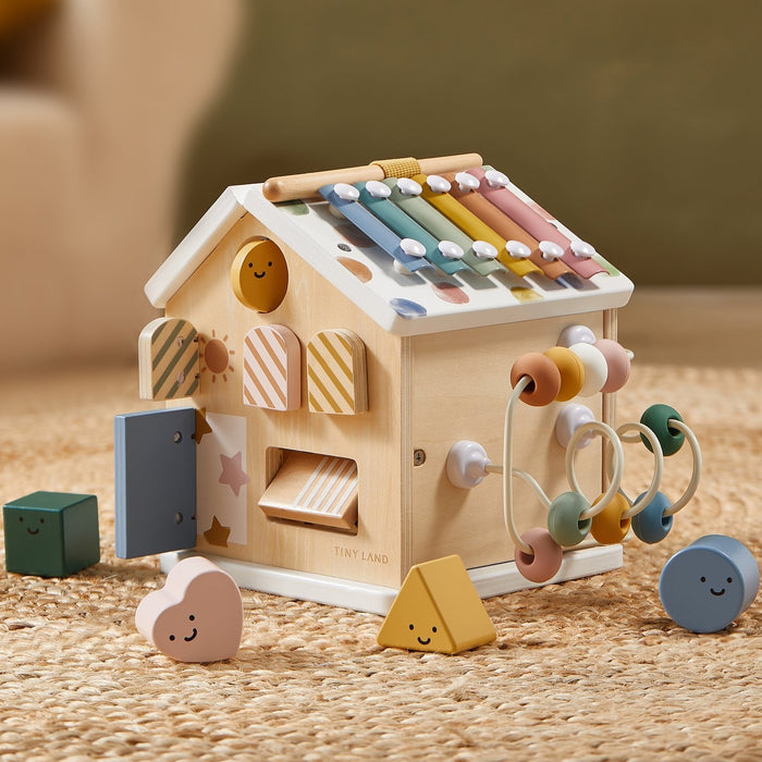 Sale Tiny Land® Cottage Activity Cube - Morandi