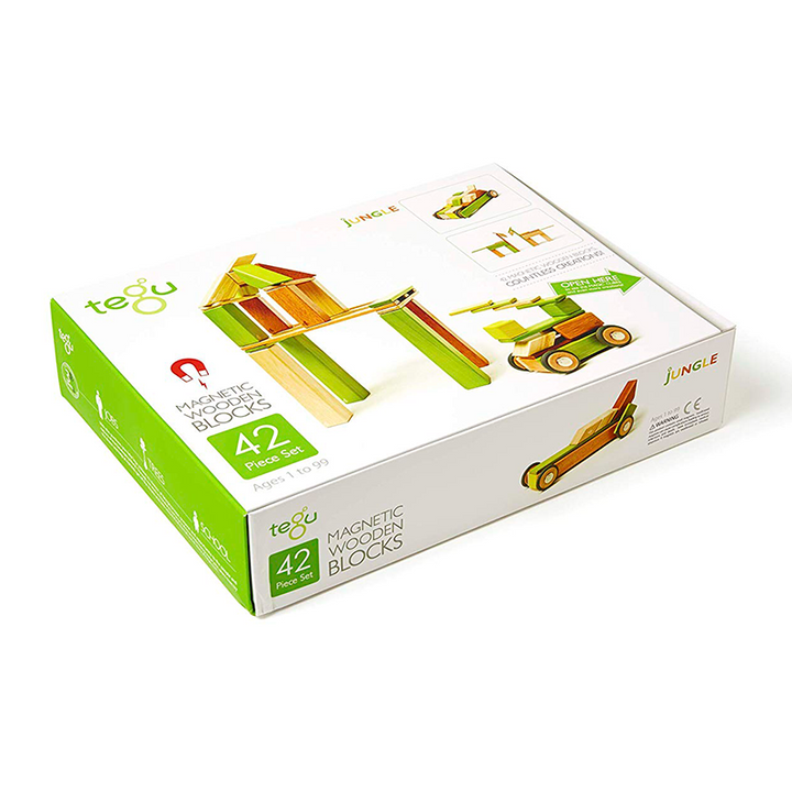 42-Piece Set <br>Magnetic Wooden Blocks <br>Tegu Classics