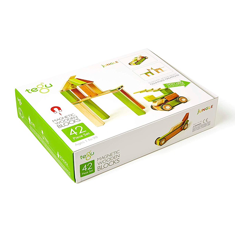 42-Piece Set <br>Magnetic Wooden Blocks <br>Tegu Classics