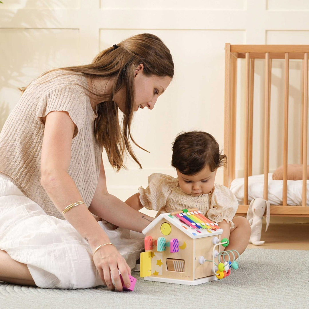 Sale Tiny Land® Cottage Activity Cube - Rainbow