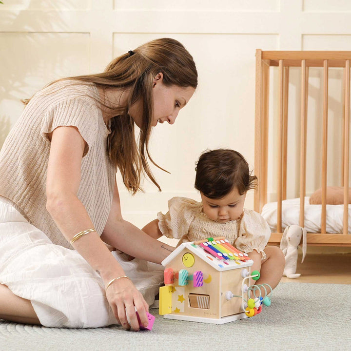 Sale Tiny Land® Cottage Activity Cube - Rainbow