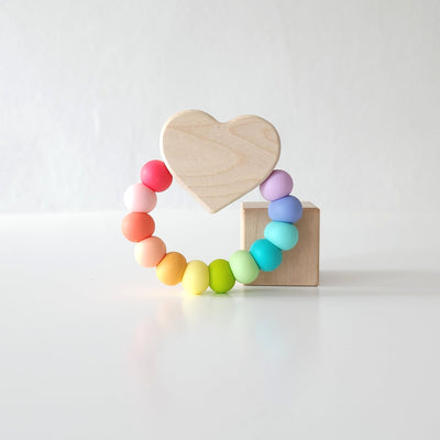 Bannor Heart Charm Teether