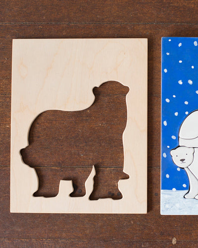 Eguchi Toys Polar Bear Puzzle