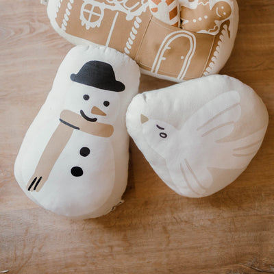 snowman pillow