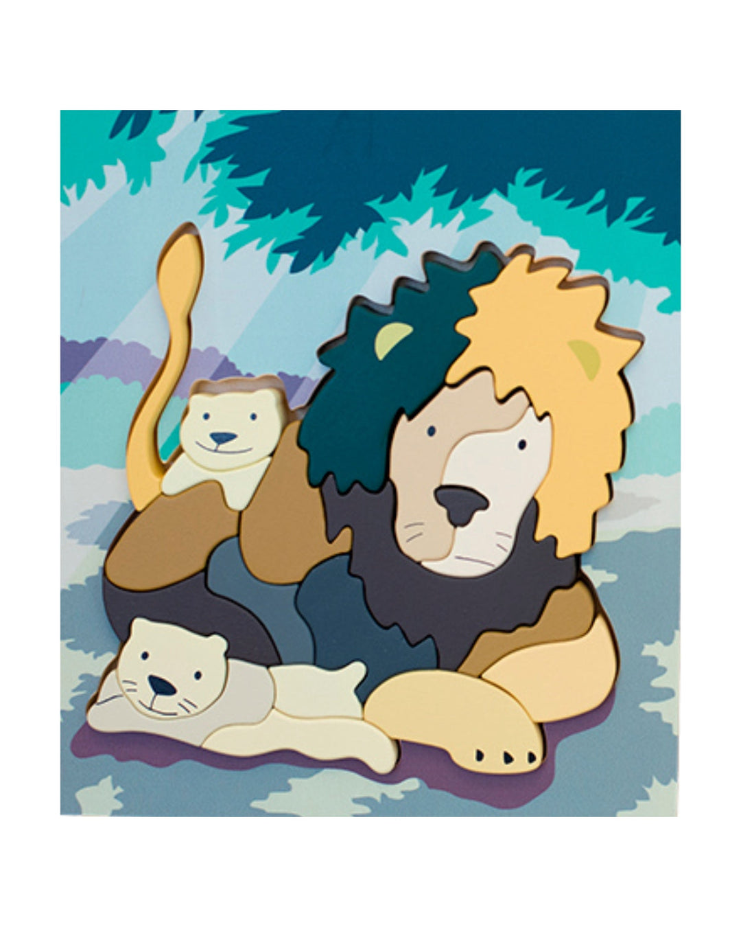 Eguchi Toys Lion Puzzle