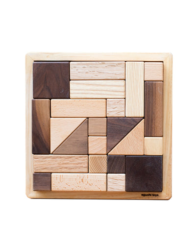 Eguchi Toys Tangram Puzzle Blocks