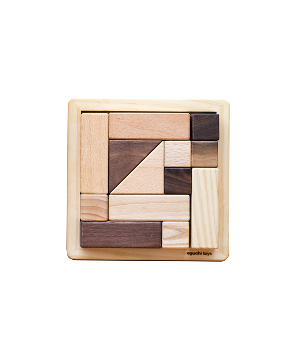 Eguchi Toys Tangram Puzzle Blocks, Mini