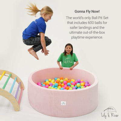 Lily and River Giant Ball Pit