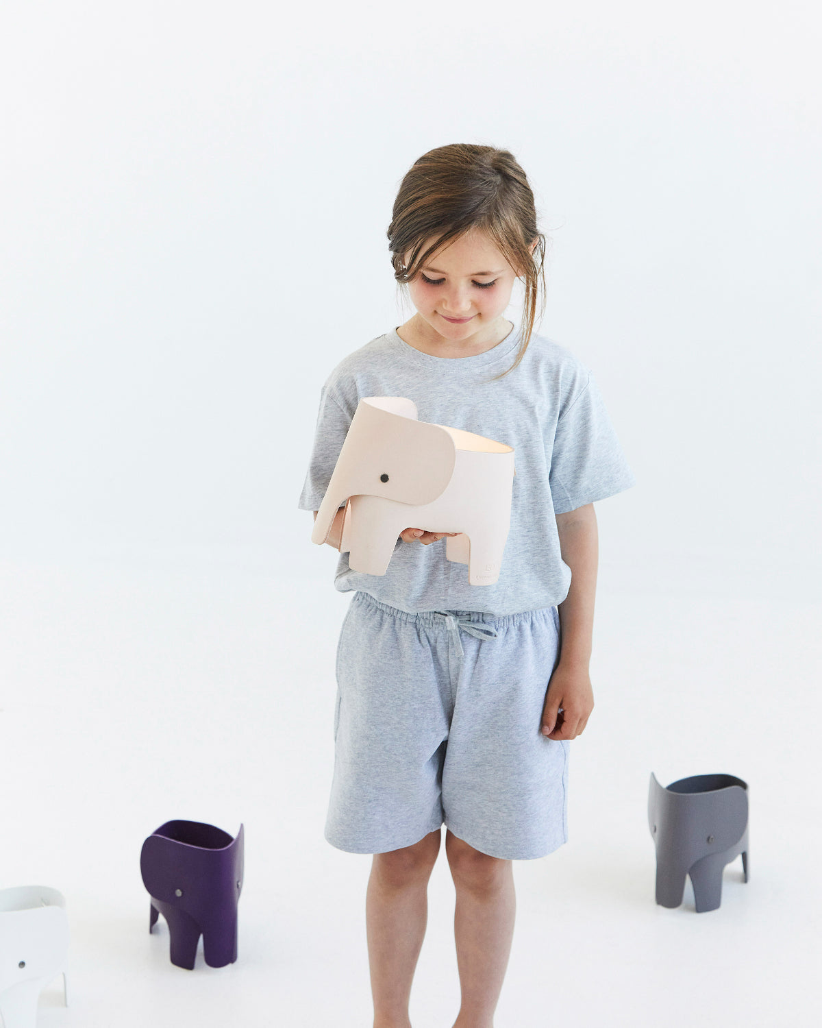 Lamp Elephant, Purple