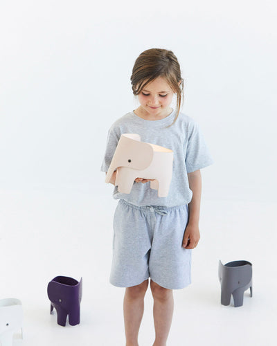 Lamp Elephant, Purple