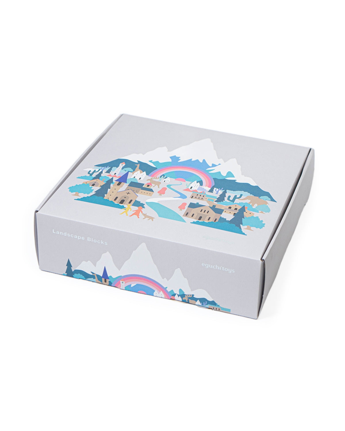 Eguchi Toys Landscape Blocks Puzzle, Large