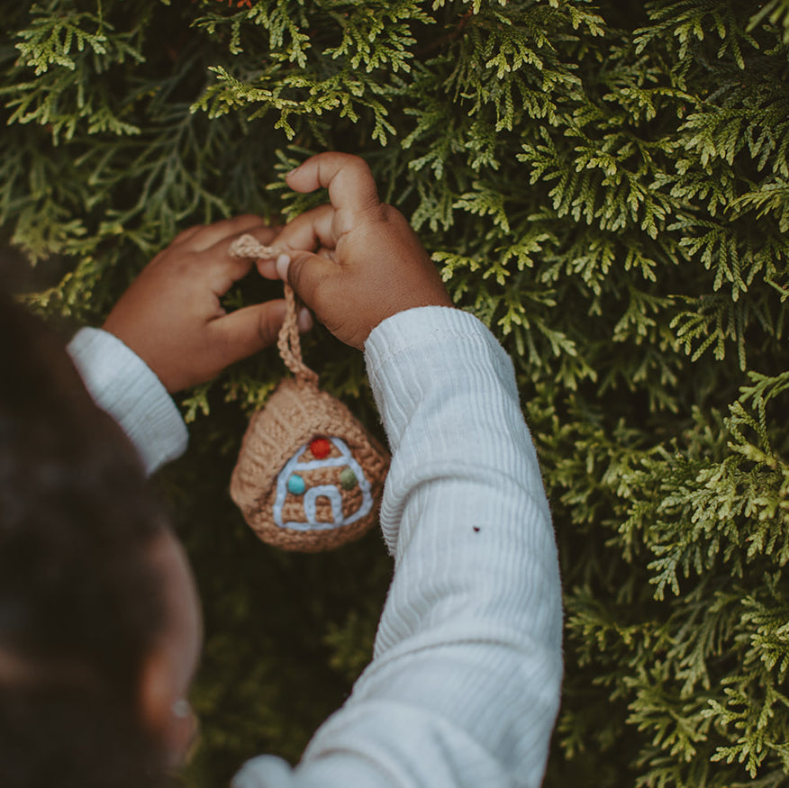 Gingerbread House Christmas Ornament